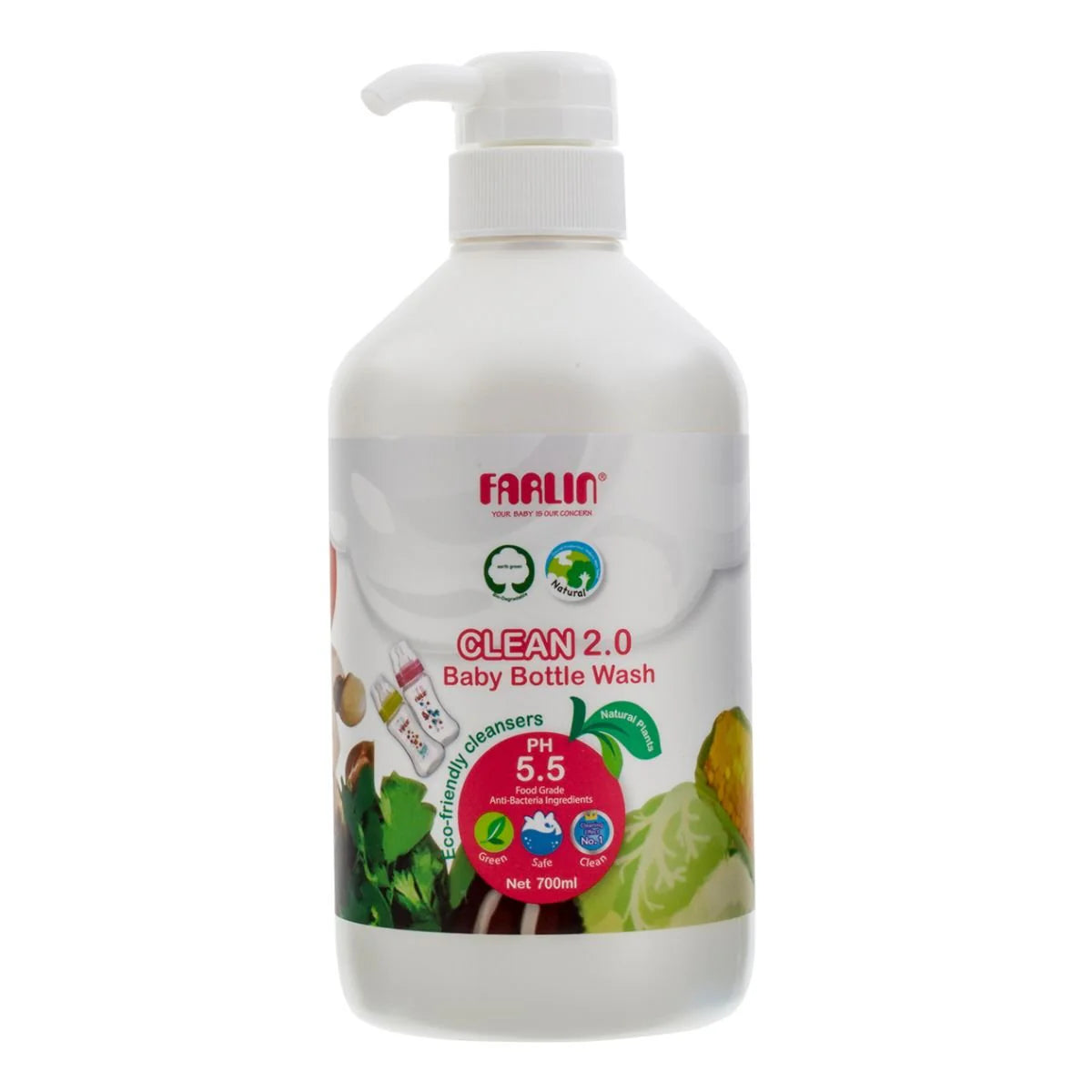 Farlin Baby Bottle Wash 750ml Af-10014