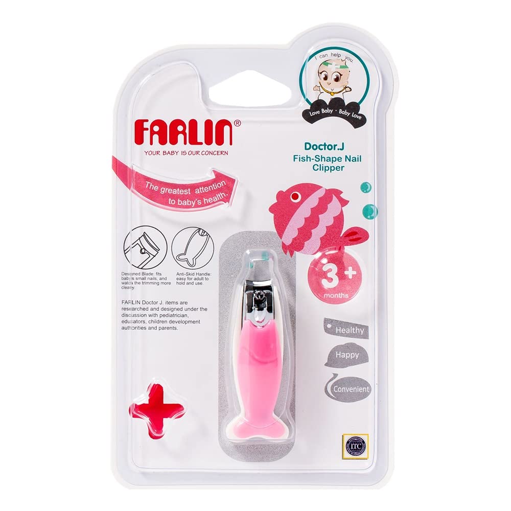 Farlin Fish-Shape Nail Clipper Bf-160df