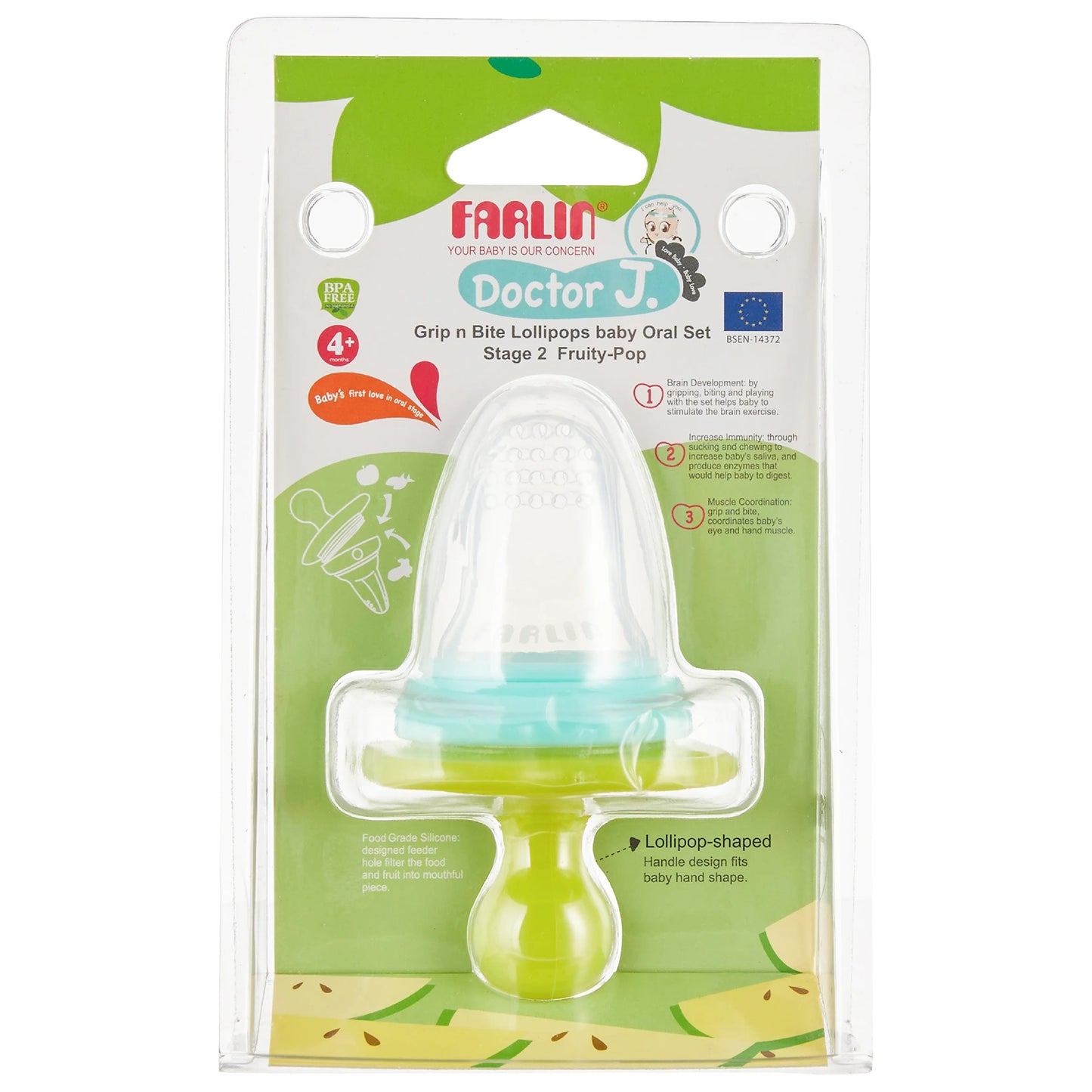 Farlin Hygienic Oral Set Green Bbc-003