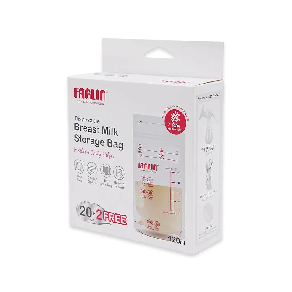 Farlin Milk Storage Bag 120ml Bp-869-1