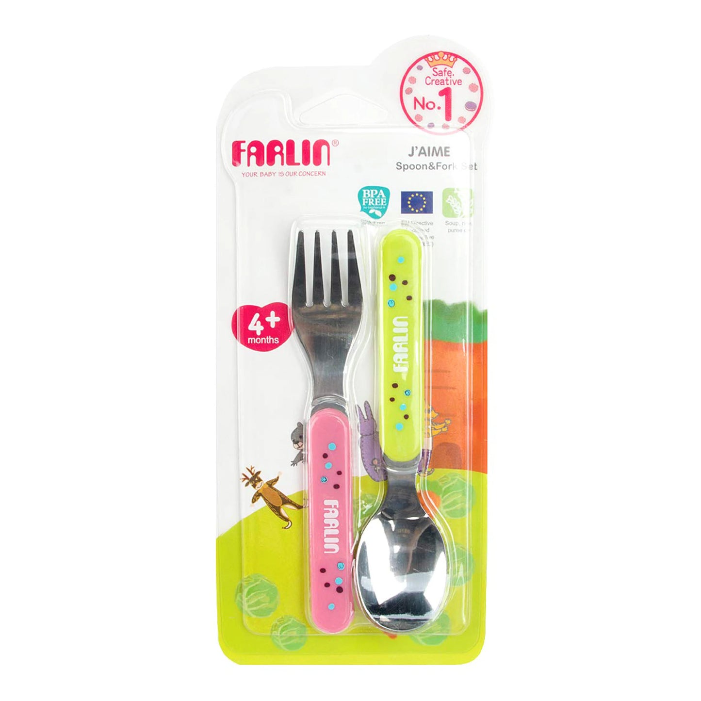 Farlin Spoon & Fork Set Bf-247