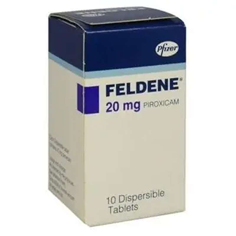 Feldene 20Mg Dispersible Tablets 10'S