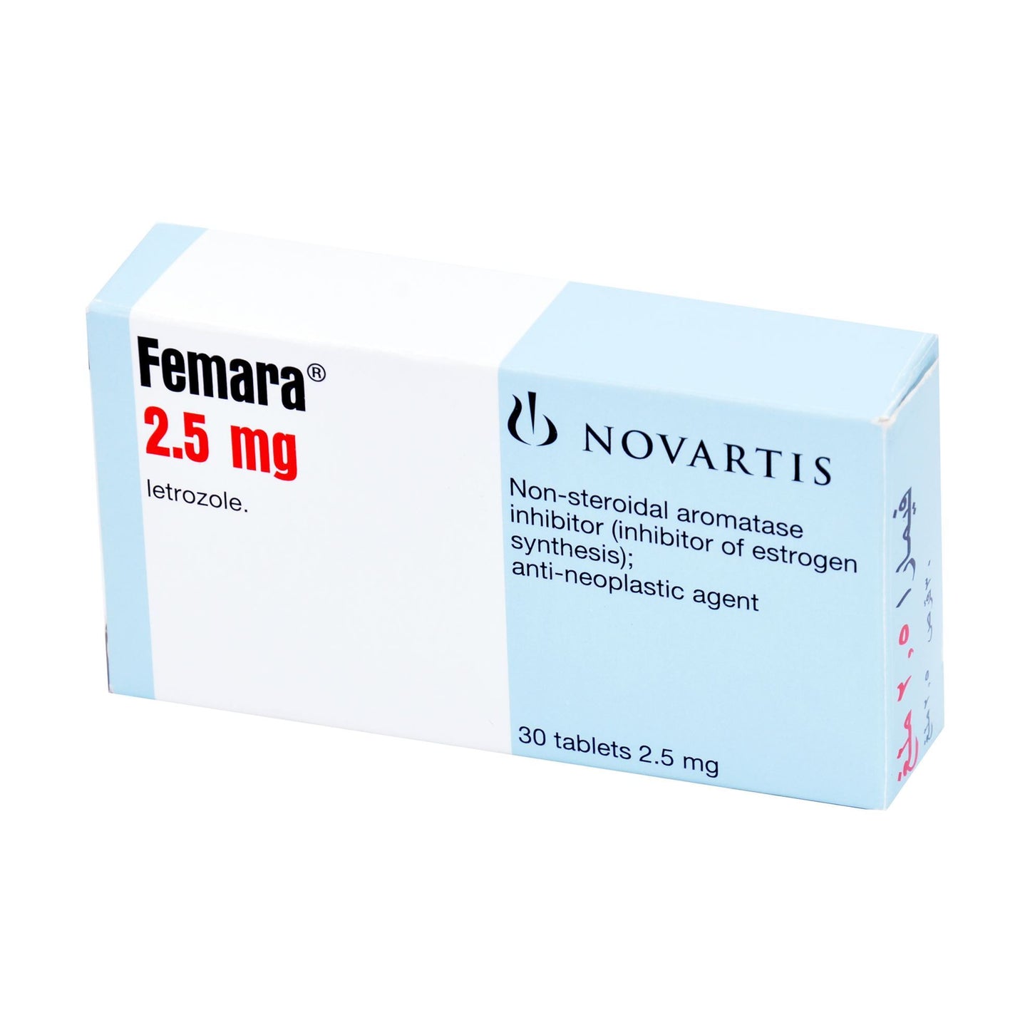Femara 2.5mg Tablets 30'S