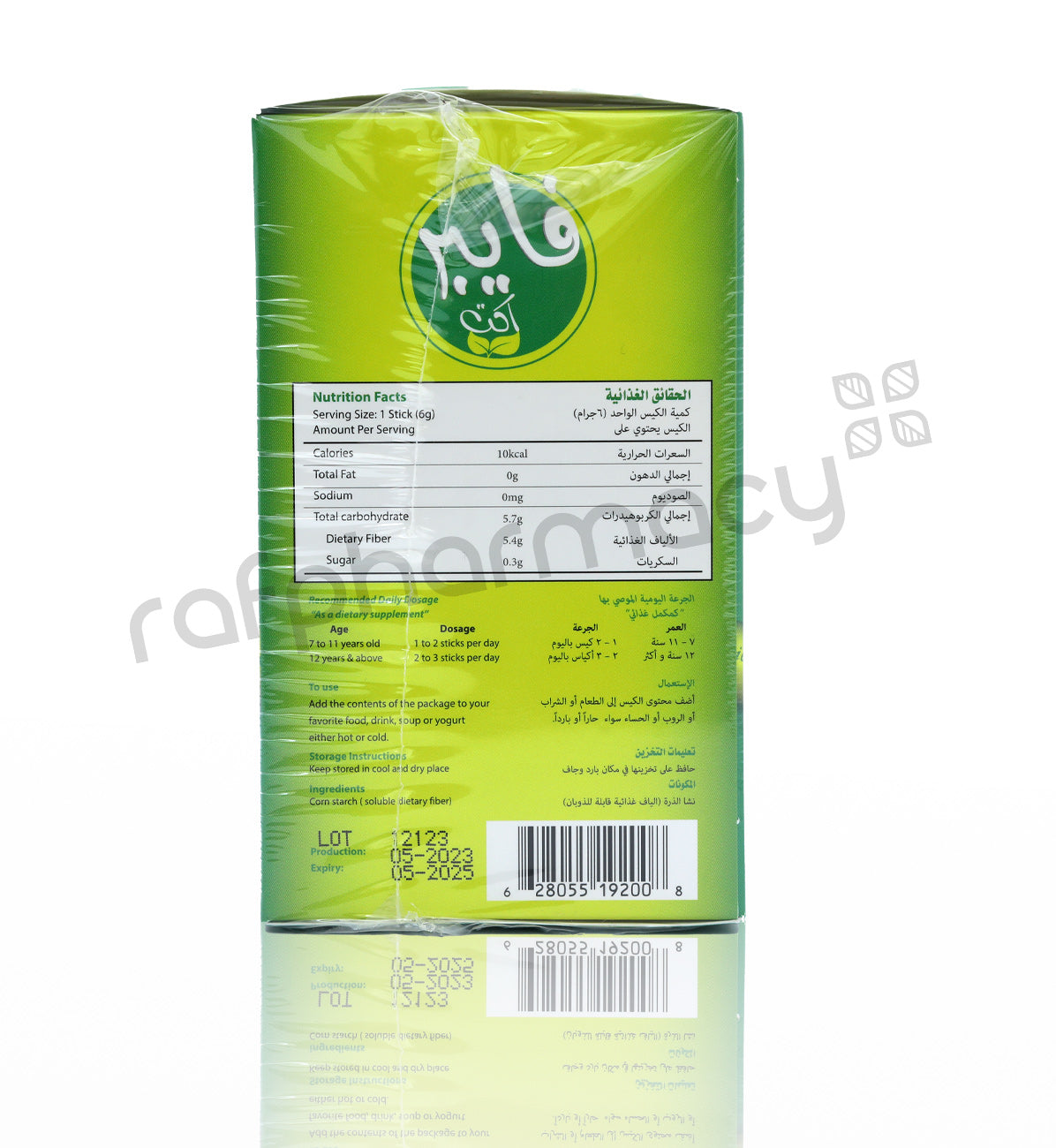 FIBER ACT DIETARY FIBER STICK 30X6G