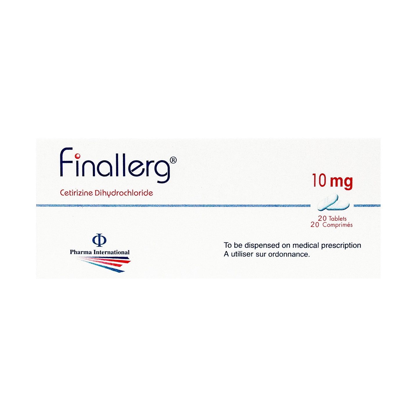 Finallerg 10mg Tablets 20'S