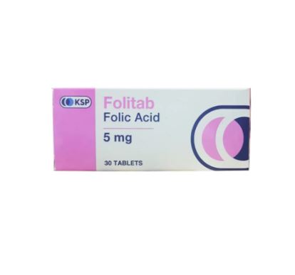 FOLITAB 5MG TABLETS 30'S