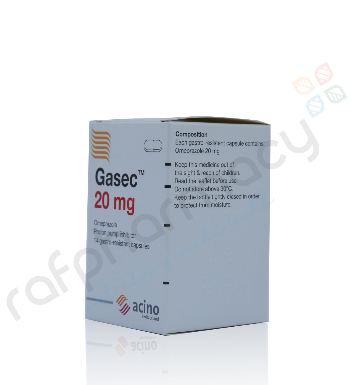 GASEC 20MG GASTROCAPS 14'S