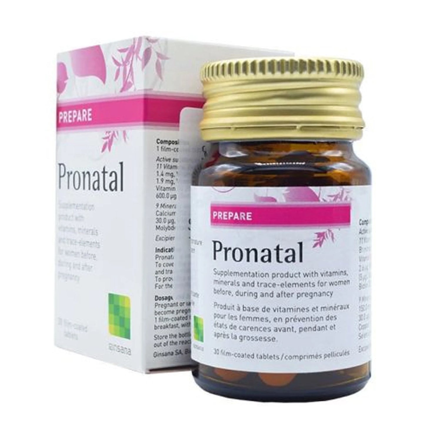 GINSANA PRONATAL TABLETS 30'S