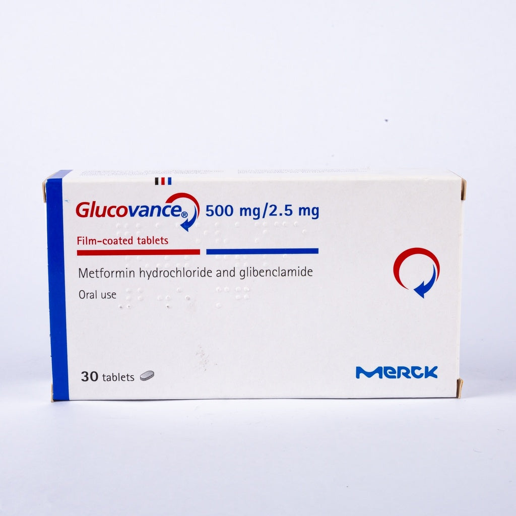 Glucovance 500mg/2.5mg Tablets 30'S