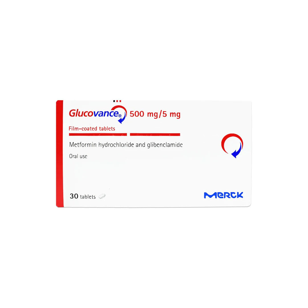 Glucovance 500mg/5mg 30'S