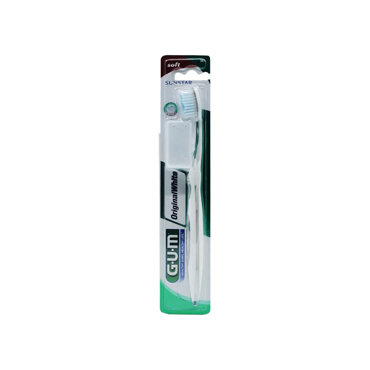 Gum Original White Toothbrush Soft 561