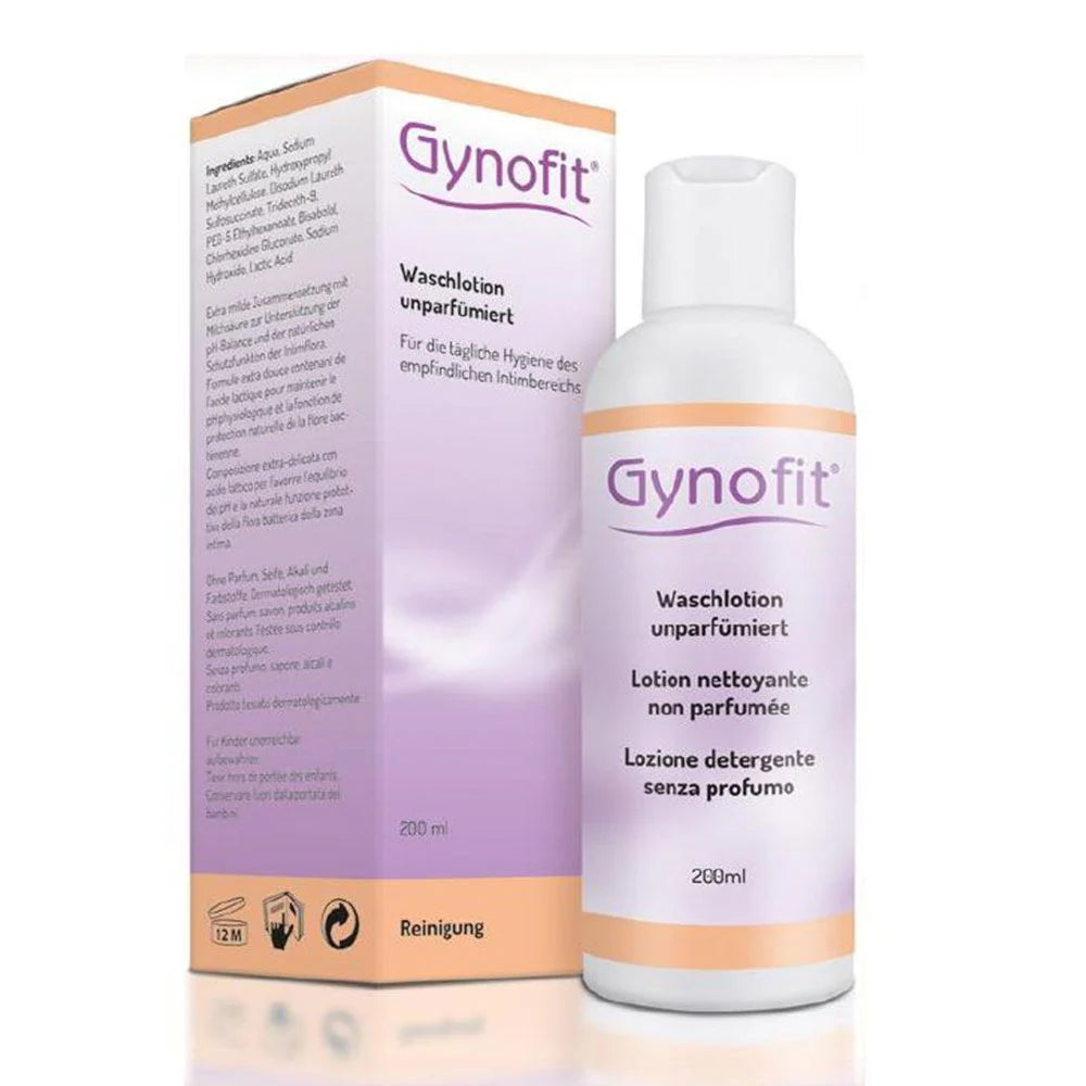 Gynofit Mild Non Perfume Cleansing Lotion 200Ml
