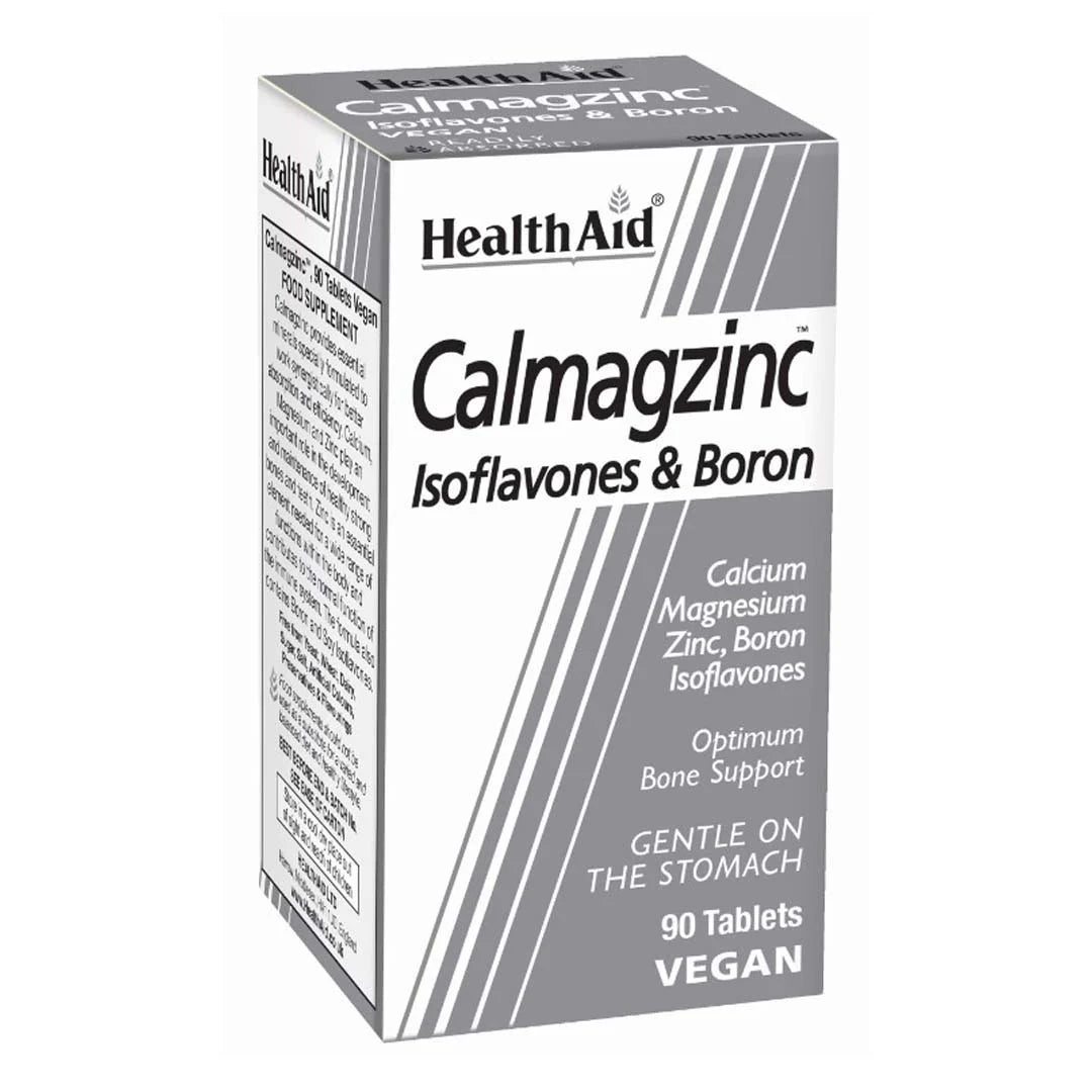 Health Aid Calmagzinc Tablets 90'S
