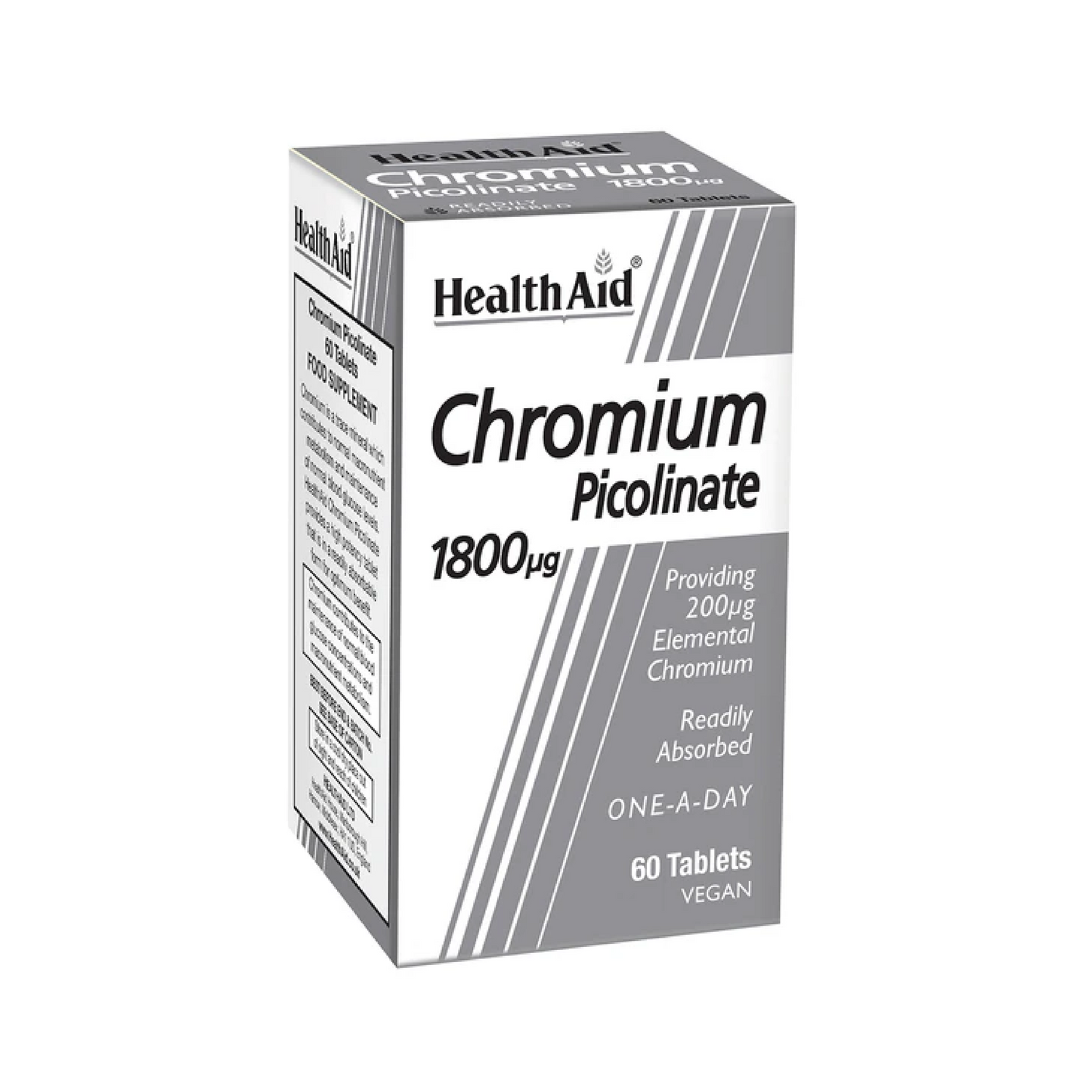 Health Aid Chromium Picolinate 1800Ug 60'S