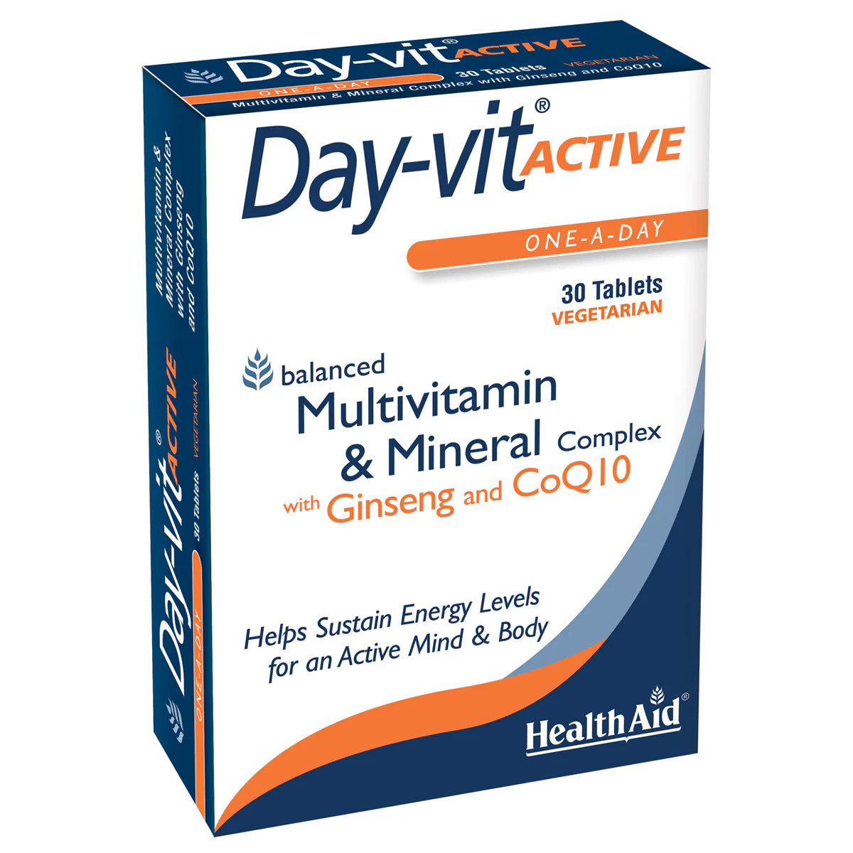 Health Aid Day-Vit Active Tablets 30'S