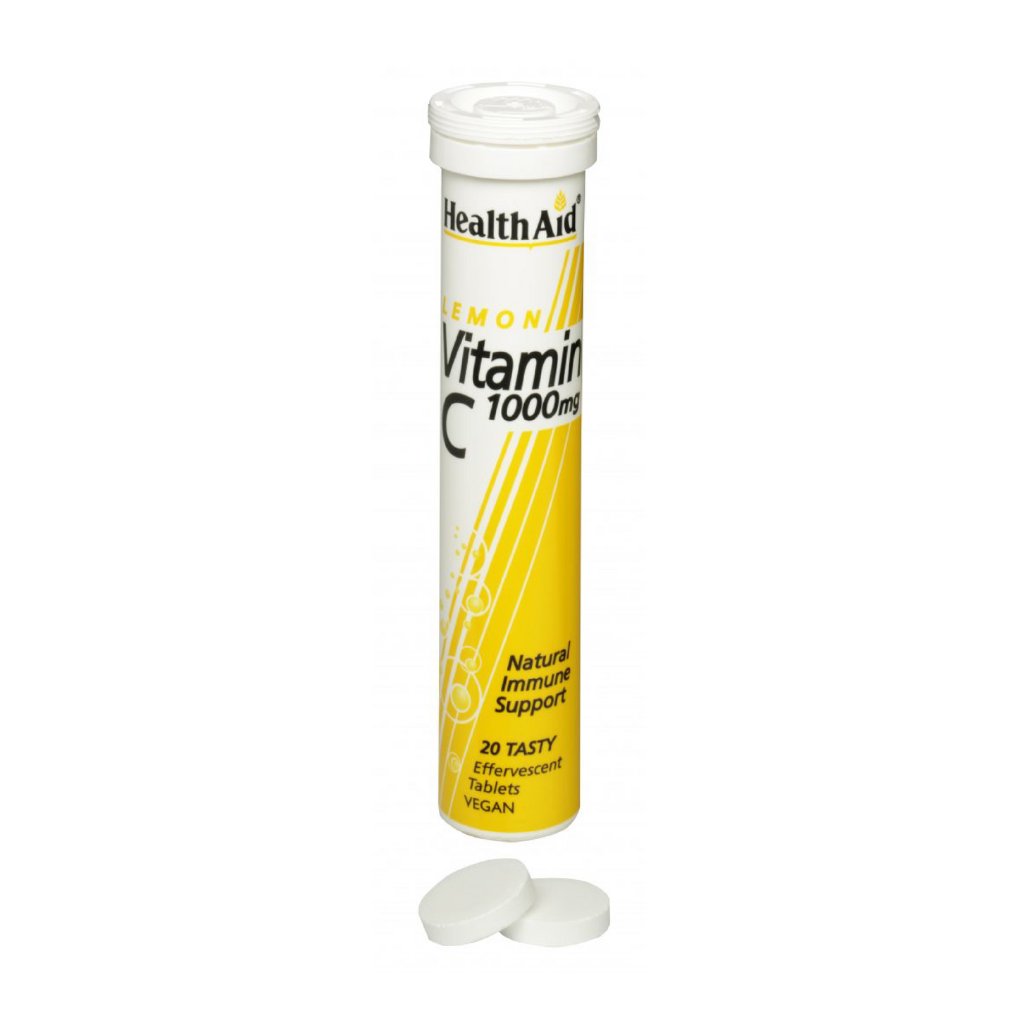 Health Aid Eff Vitamin C 1000Mg Lemon 20'S