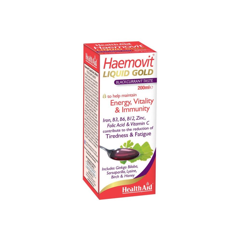Health Aid Haemovit Liquid Gold 200Ml