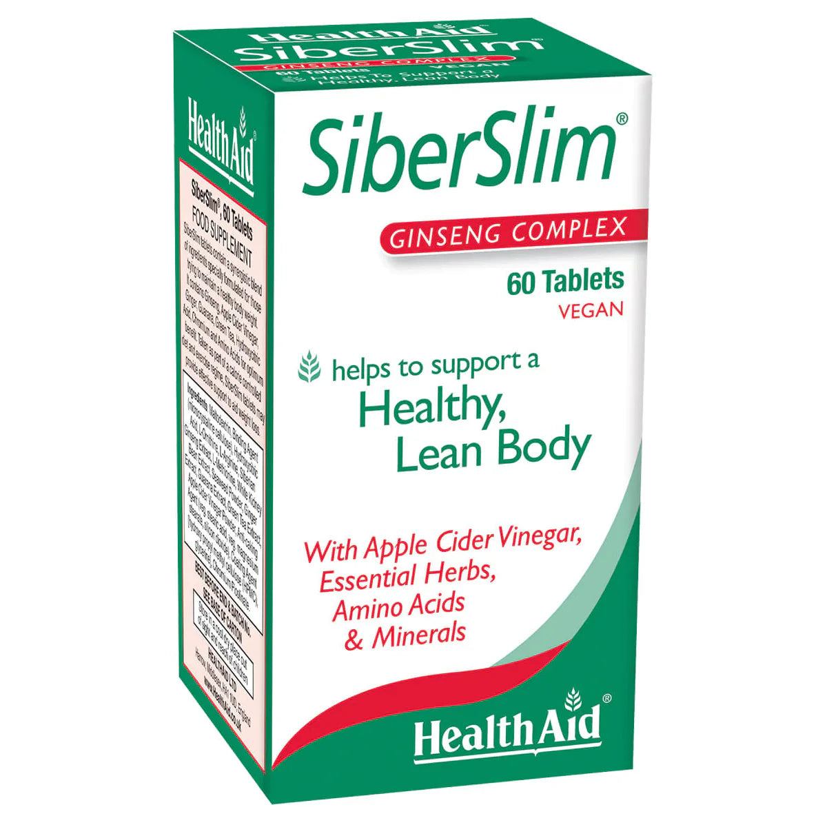 Health Aid Siberslim Ginseng Complex Tablets 60'S