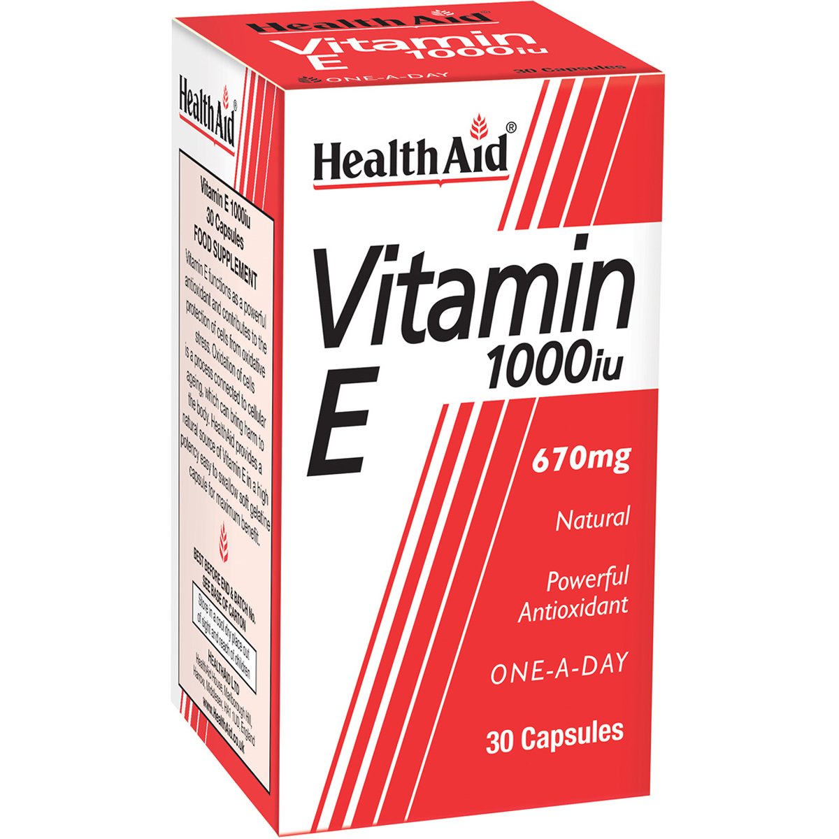 Health Aid Vitamin E 1000 Iu Capsules 30'S