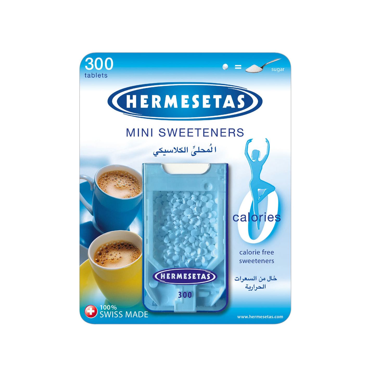 Hermesetas Mini Classic Sweetener 300'S