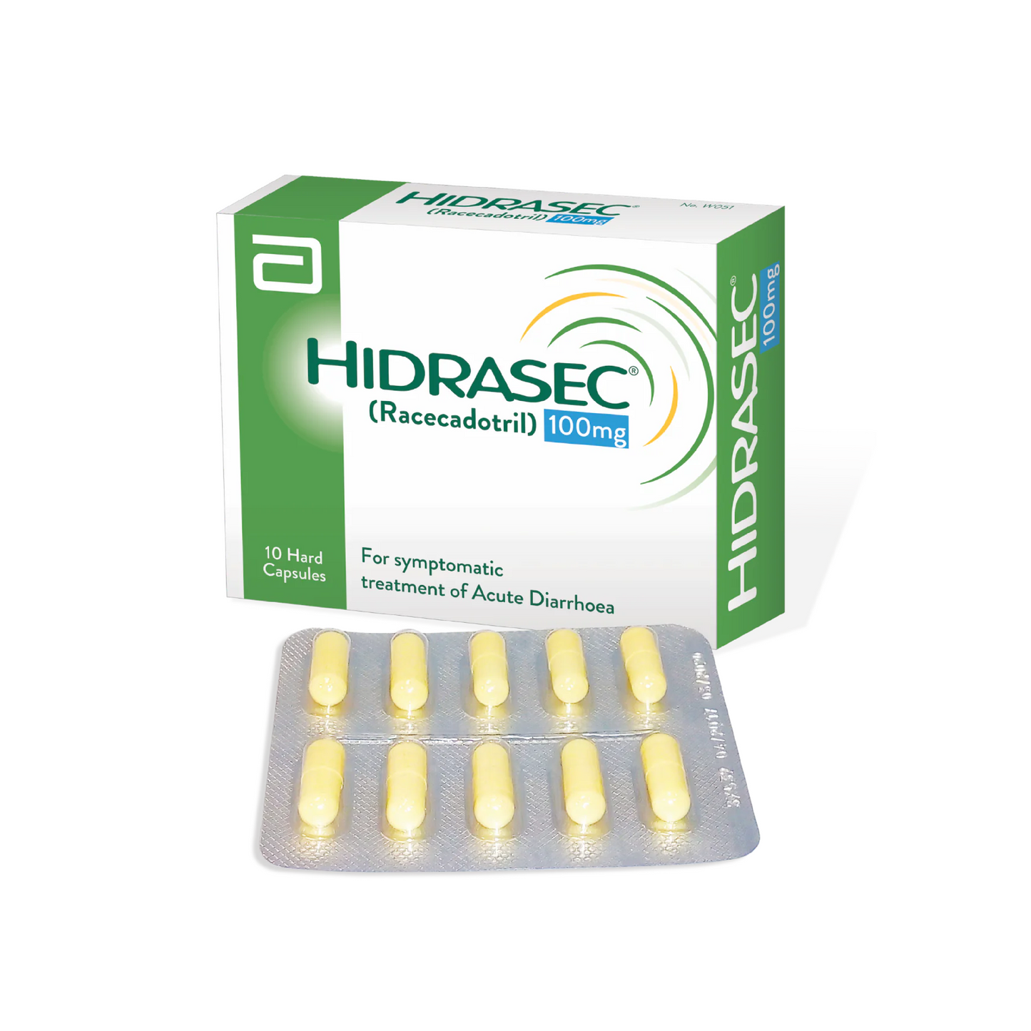 Hidrasec Adult 100Mg Capsules 10'S