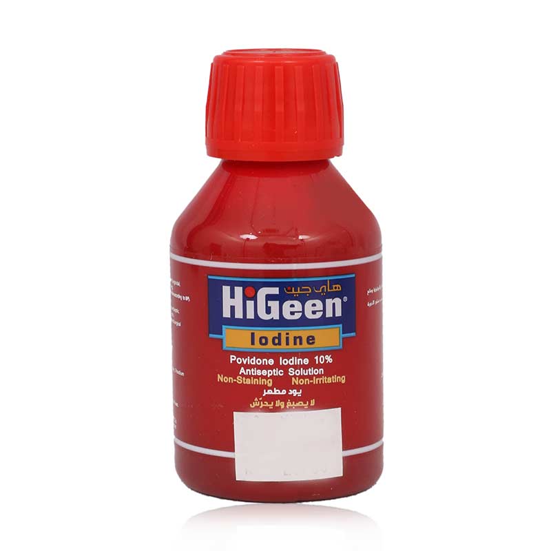 HIGEEN POVIDONE IODINE SOLUTION 120ML