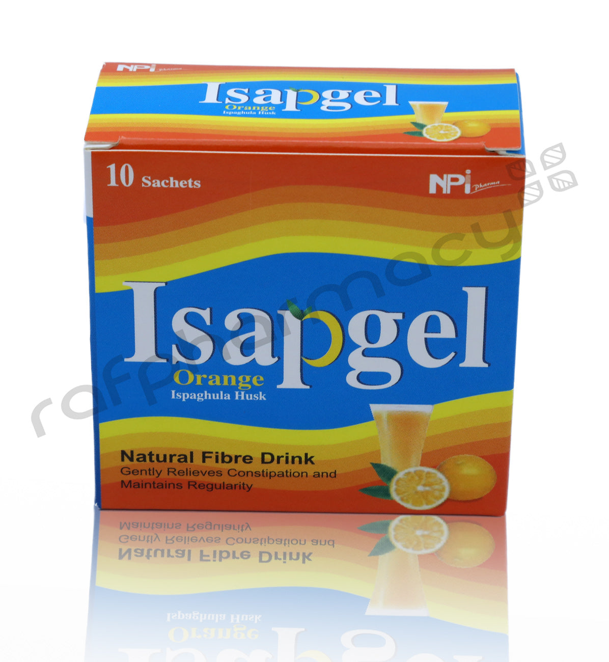 ISAPGEL ORANGE SACHETS 10'S