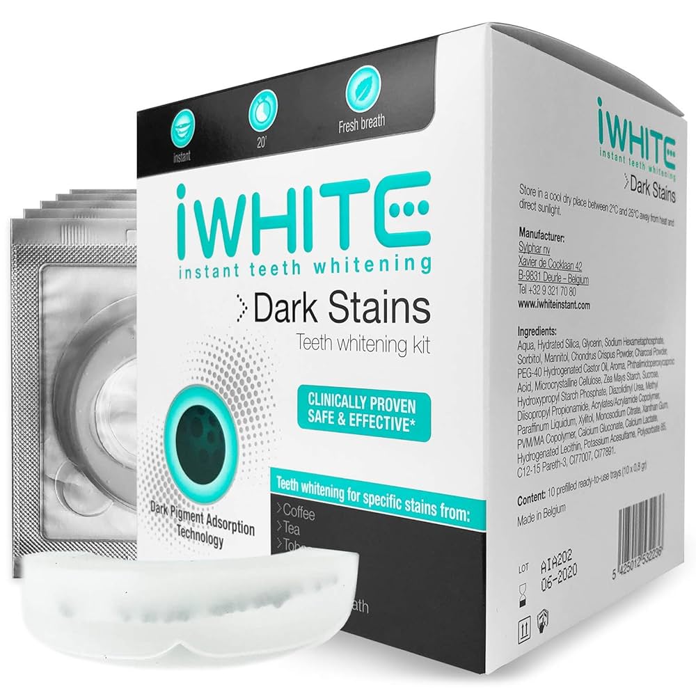 Iwhite Instant Dark Stain Teeth Whitening Kit