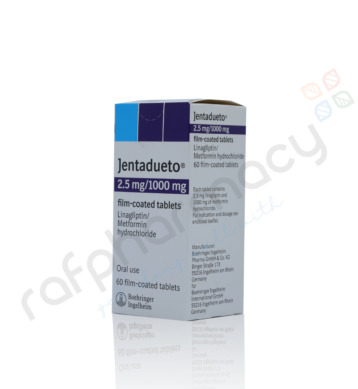 JENTADUETO 2.5MG/1000MG TABLETS 60'S