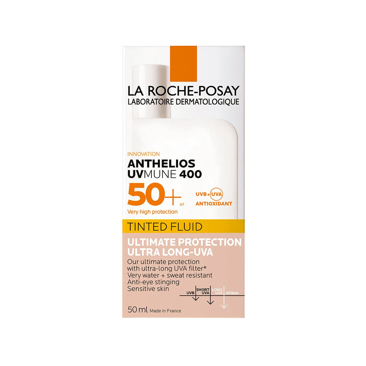 La Roche Posay Anthelios Uvmune 400 Spf50+ Tinted Fluid 50ml