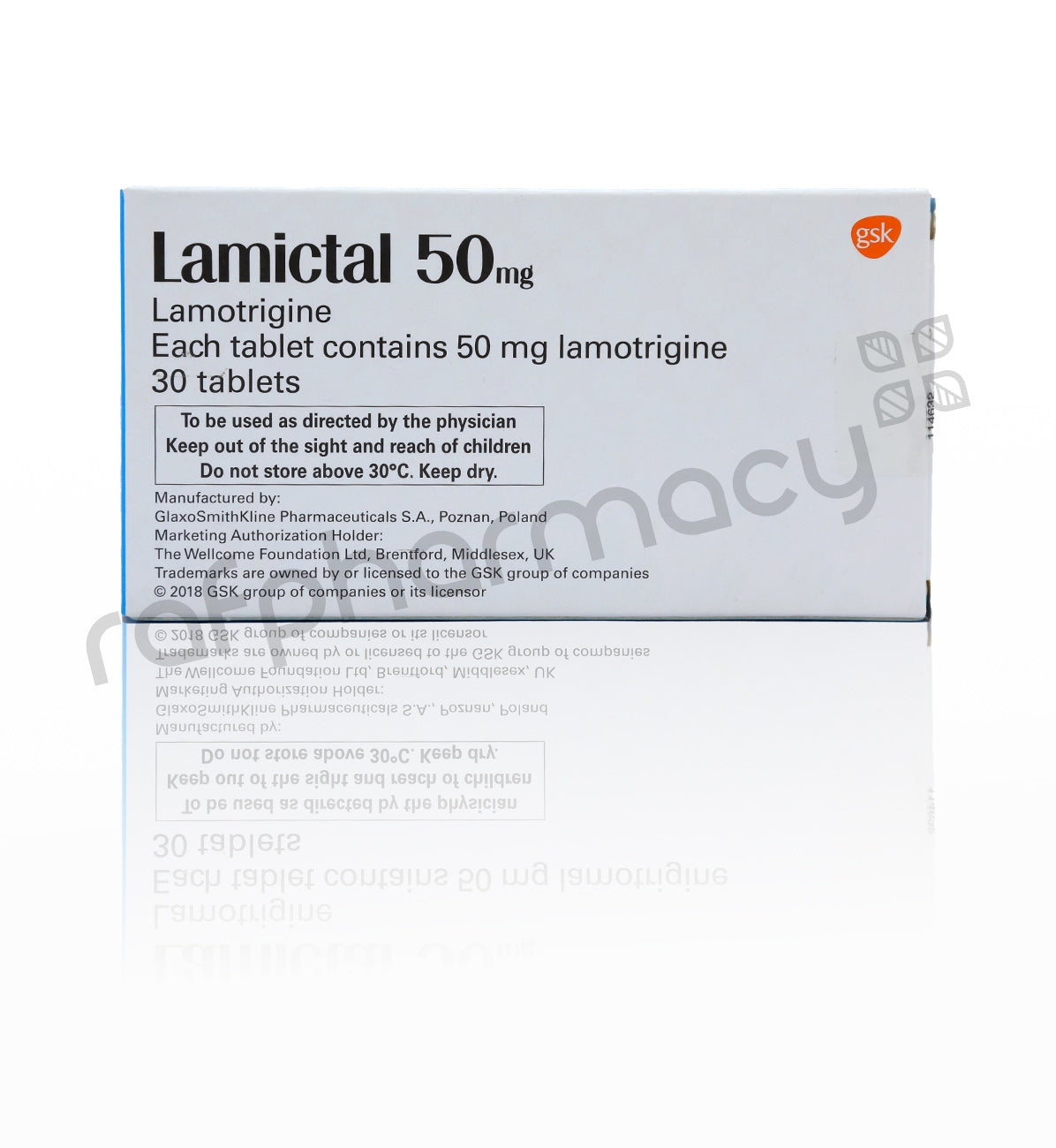 LAMICTAL TABLETS 50MG 30'S