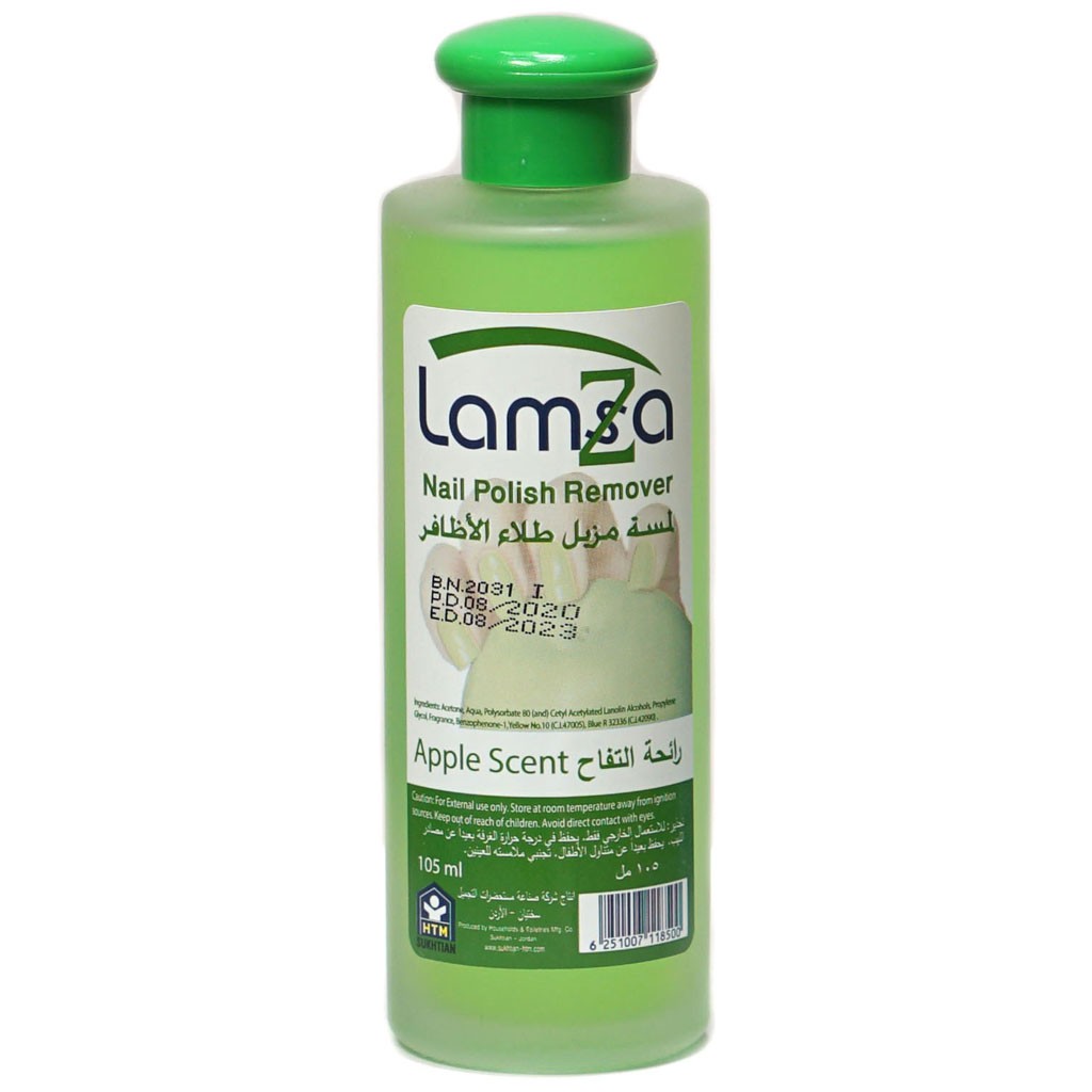 Lamsa Nail Polish Remover Apple 105Ml
