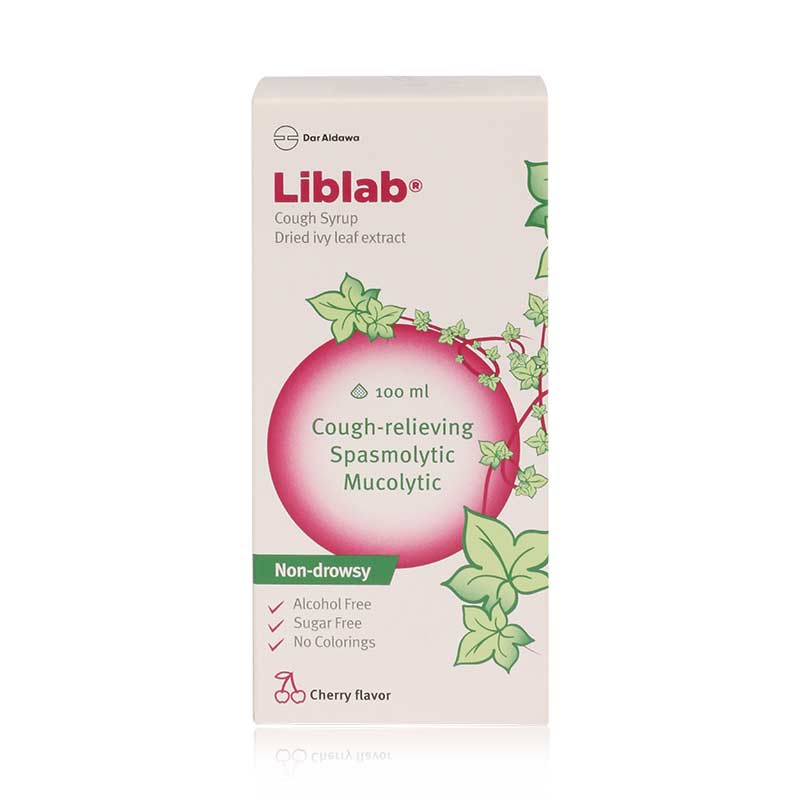 LIBLAB CHERRY FLAVOUR COUGH SYRUP 100ML