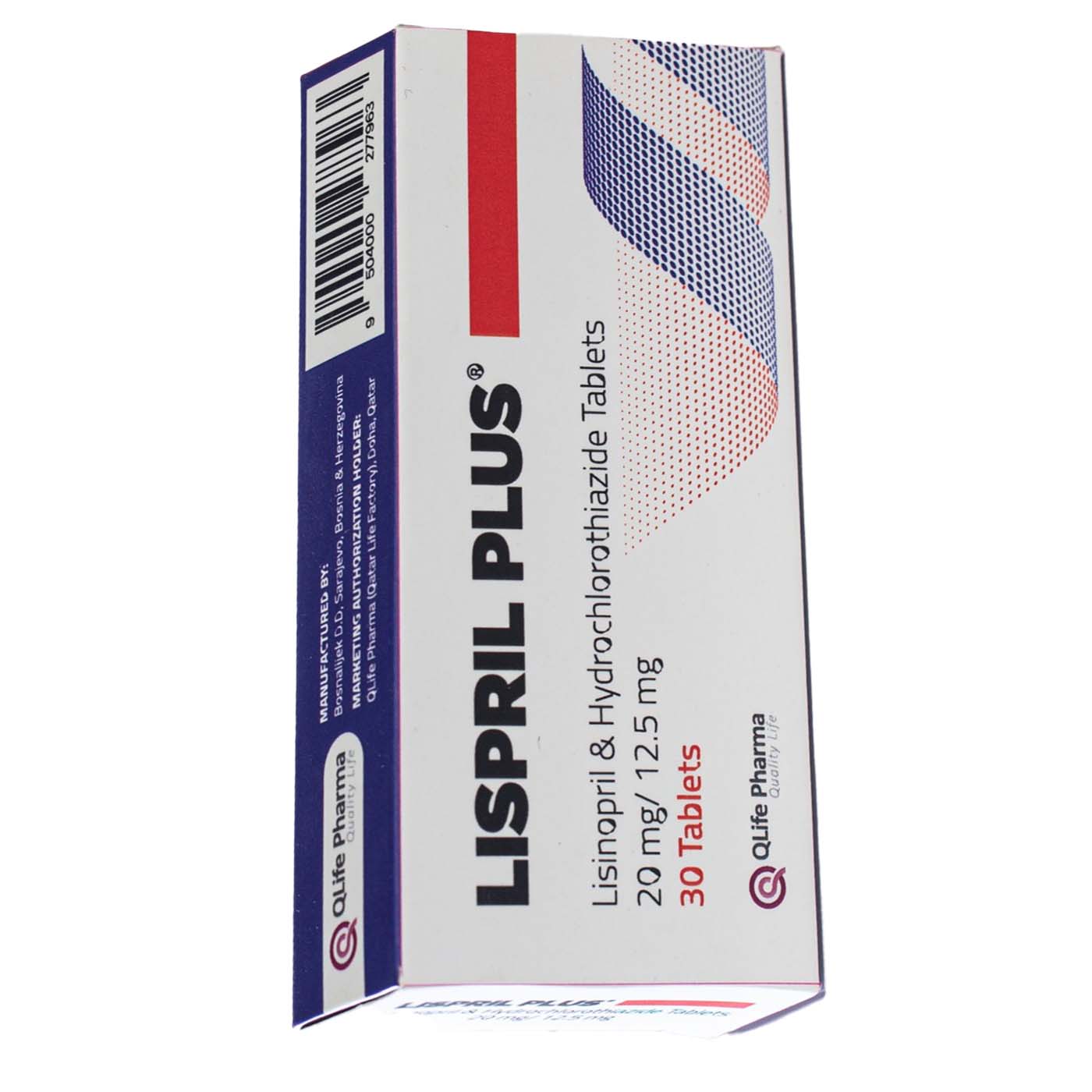 Lispril Plus Tablet 3X10 30'S