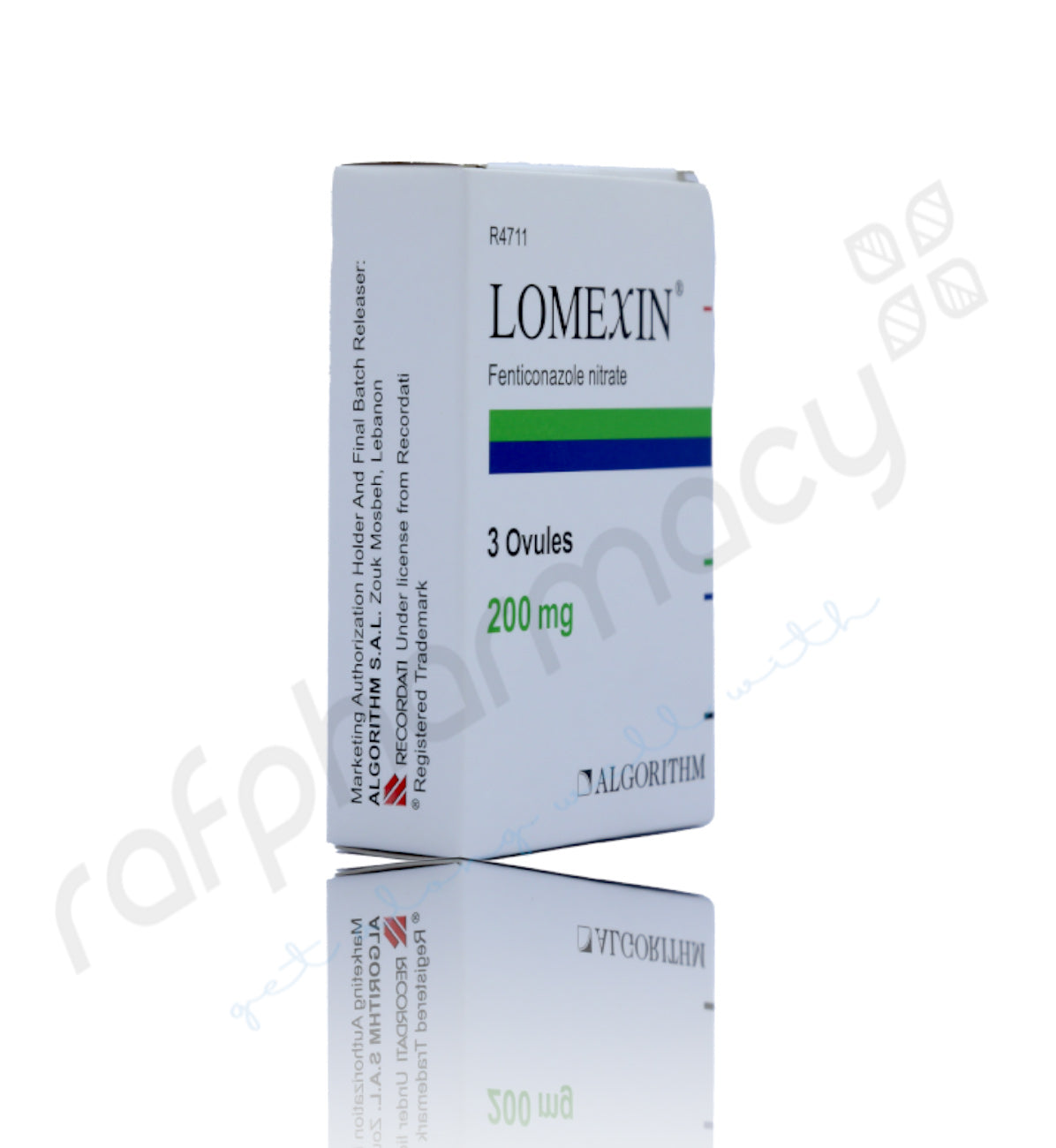 LOMEXIN 200MG OVULE 3'S