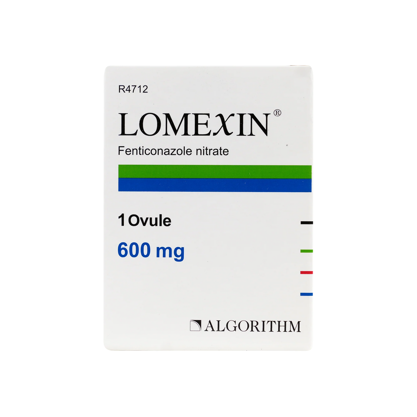 Lomexin 600Mg Ovule 1'S