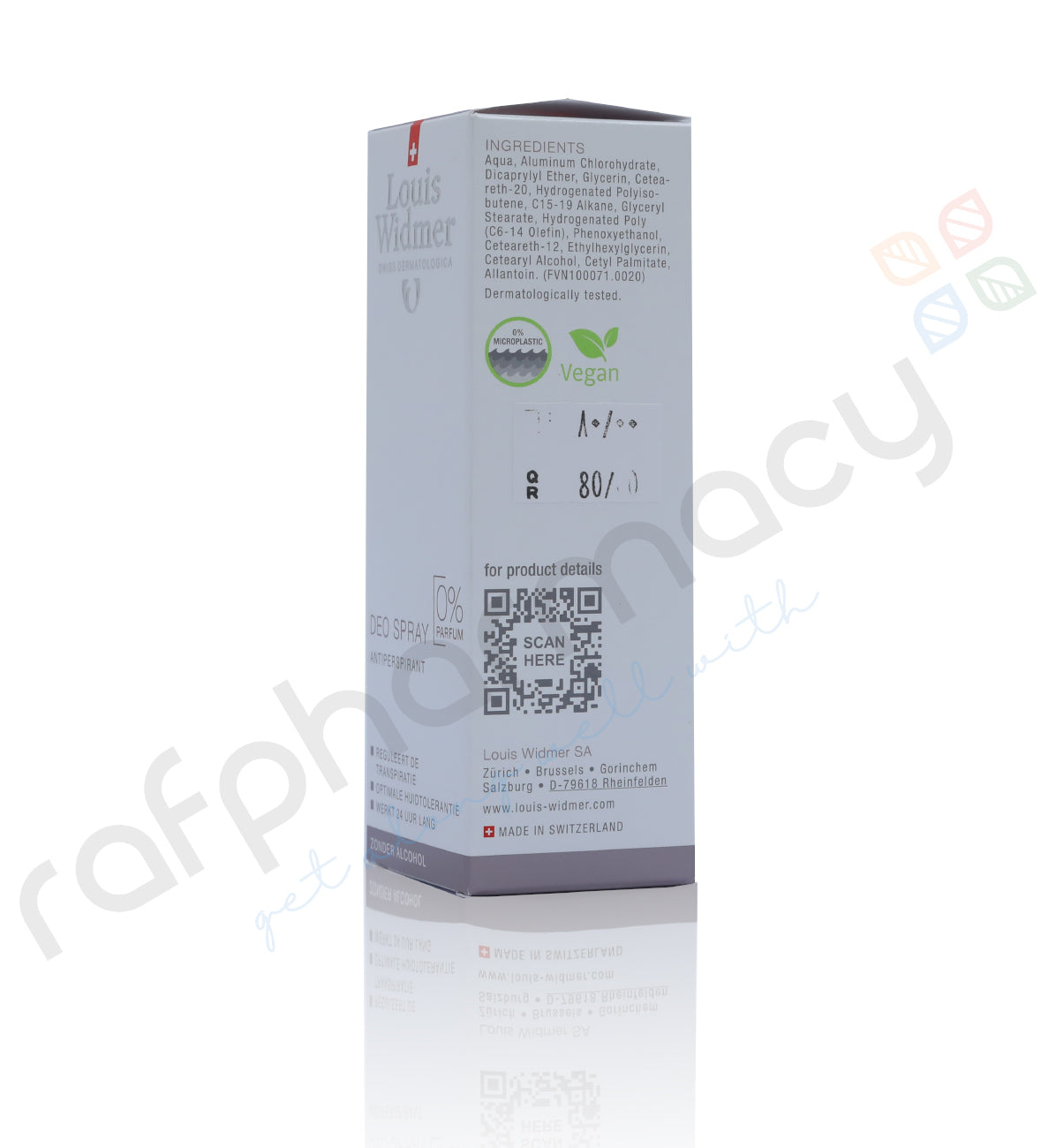 LOUIS WIDMER DEO SPRAY EMULSION NP 75ML