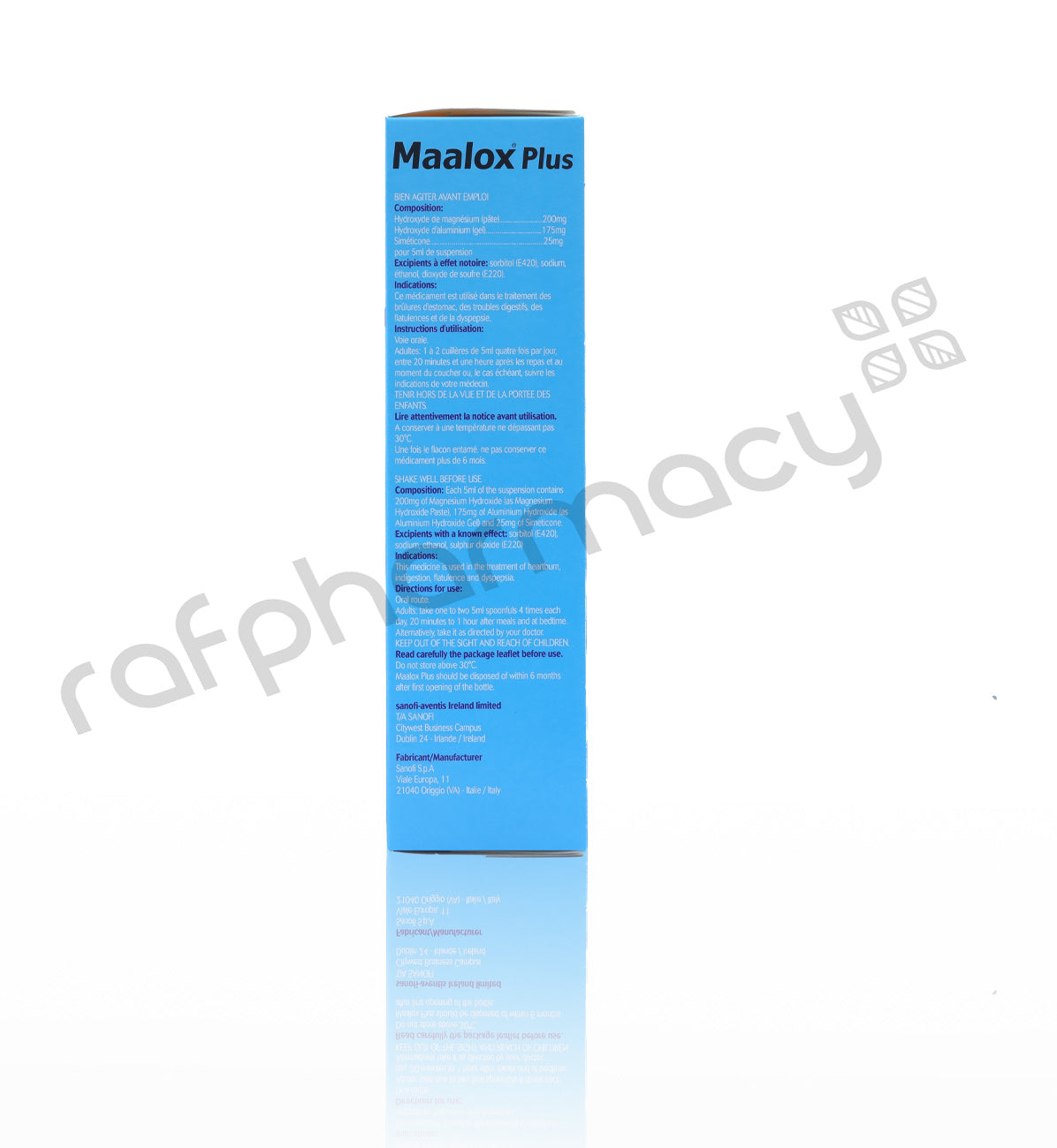 MAALOX PLUS SUSPENSION 355ML