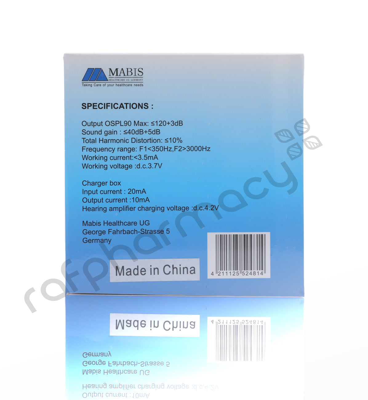 MABIS AVA199 RECHARGEABLE HEARING AID