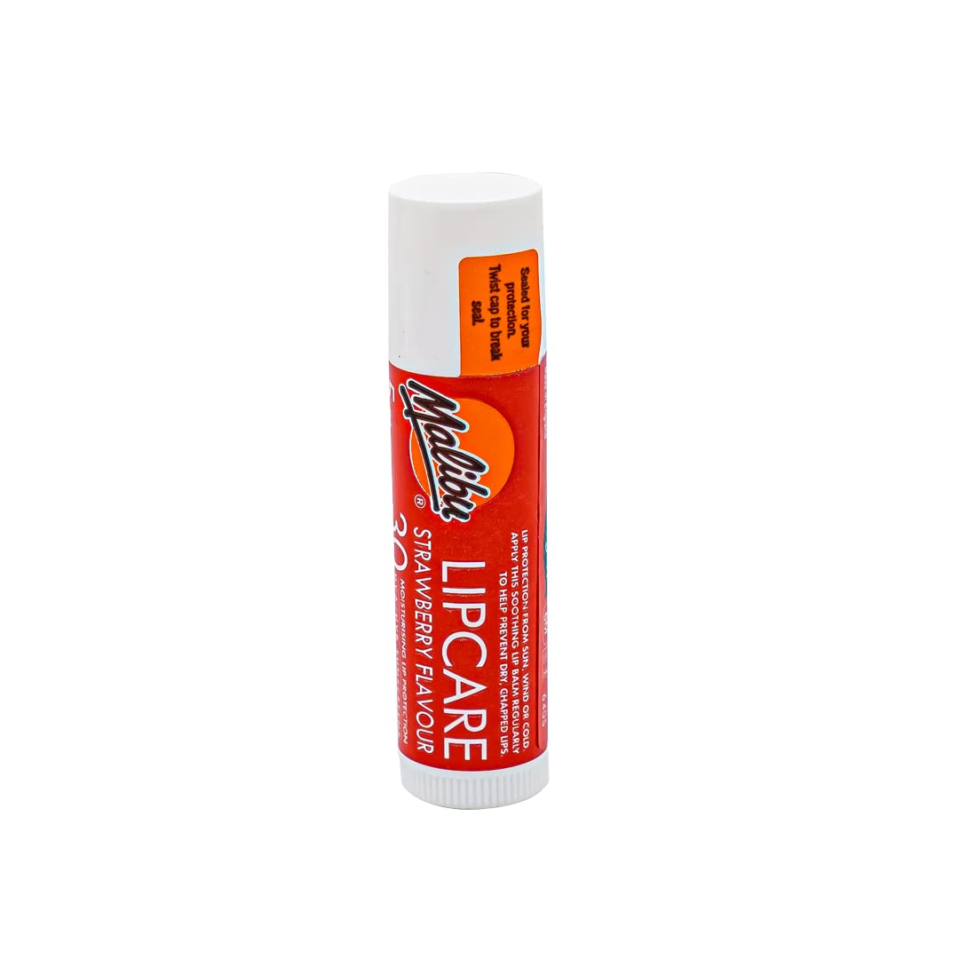 Malibu Spf30 Strawberry Lip Balm 4G