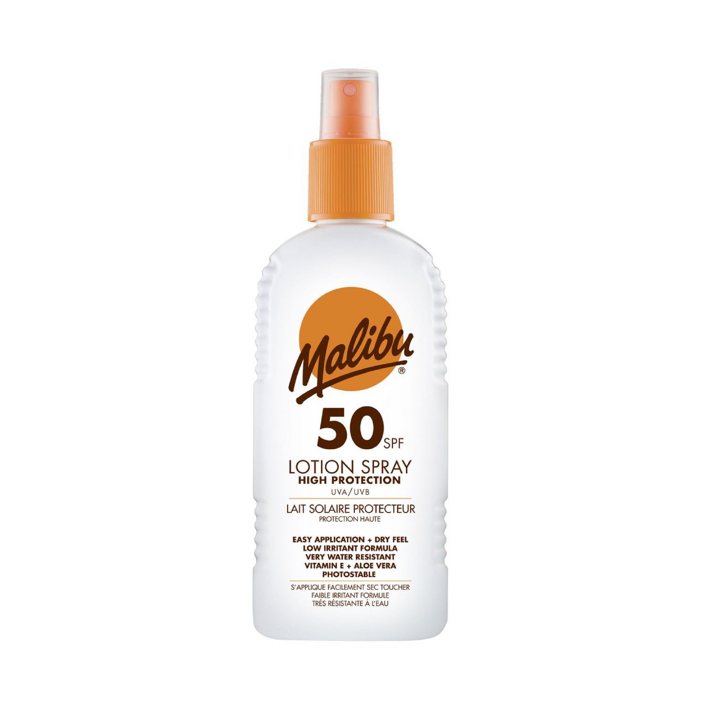 Malibu Sun Protection Spf 50 Lot Spray 200Ml