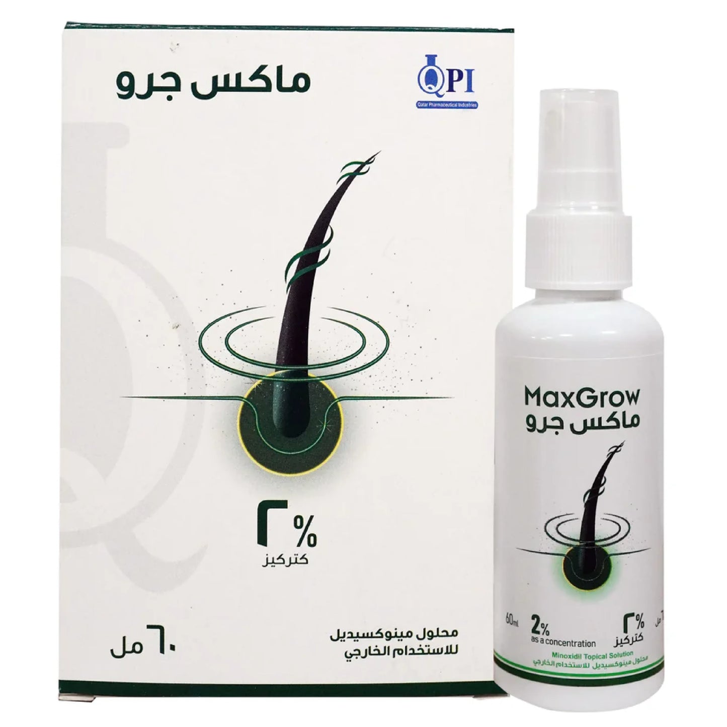 Maxgrow 2% Topical Solution 60ml