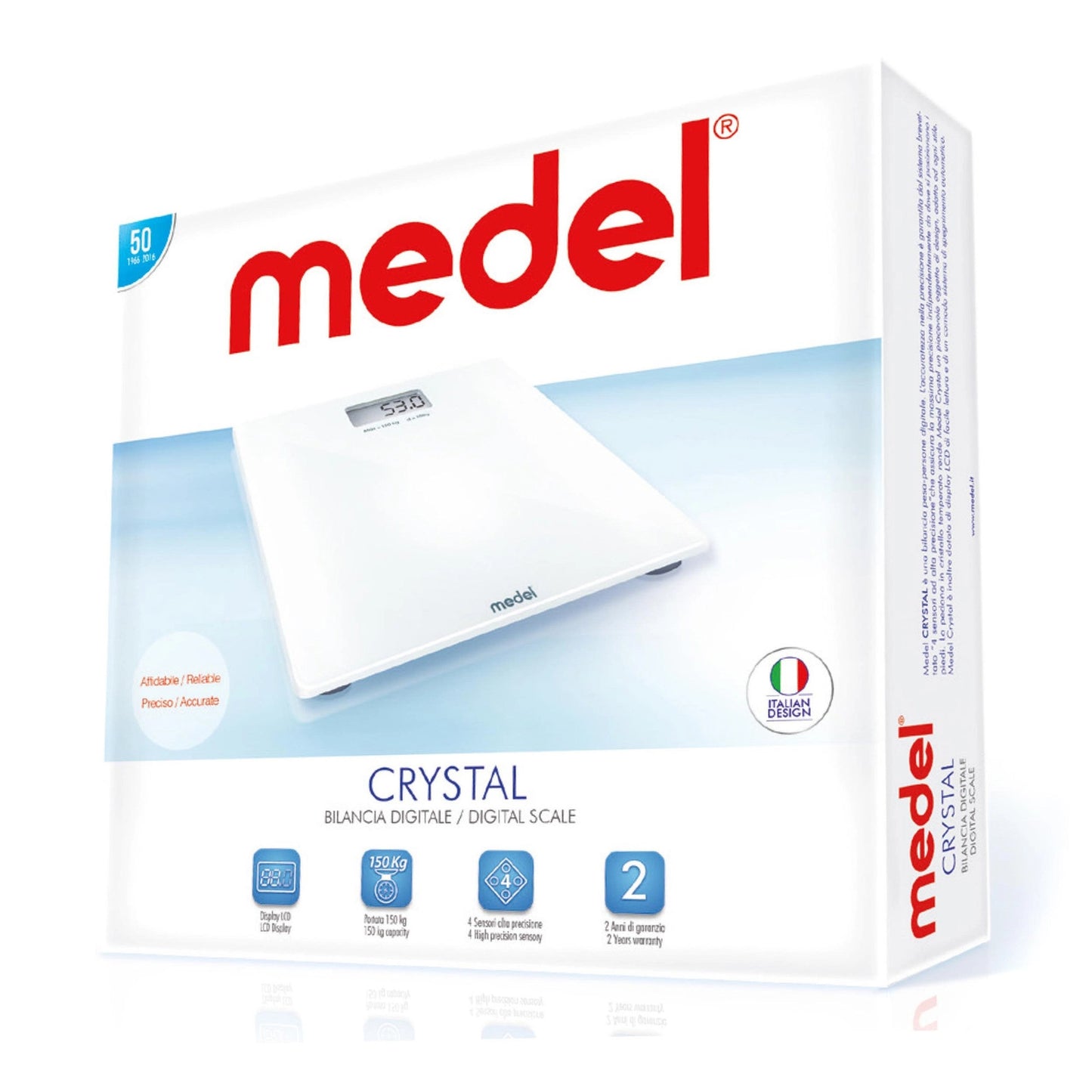 Medel Crystal Digital Weighing Scale