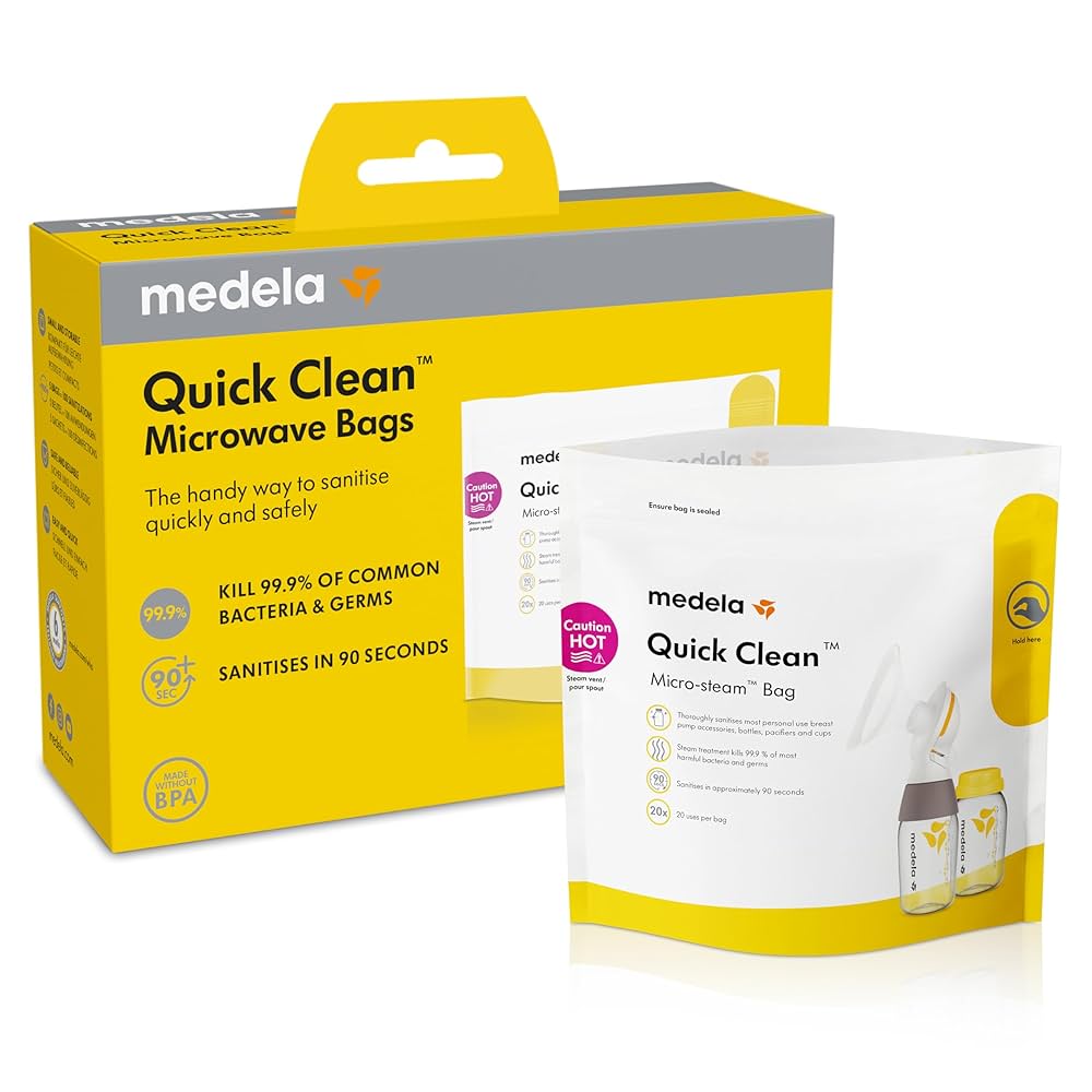 Medela Quick Clean Microwave Bags 5'S