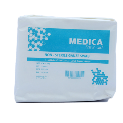 Oz MEDICA B.D SPOT100 8本セット Medica Gauze Swabs 10x10 Cm 8 Ply 100'S – Raf Pharmacy