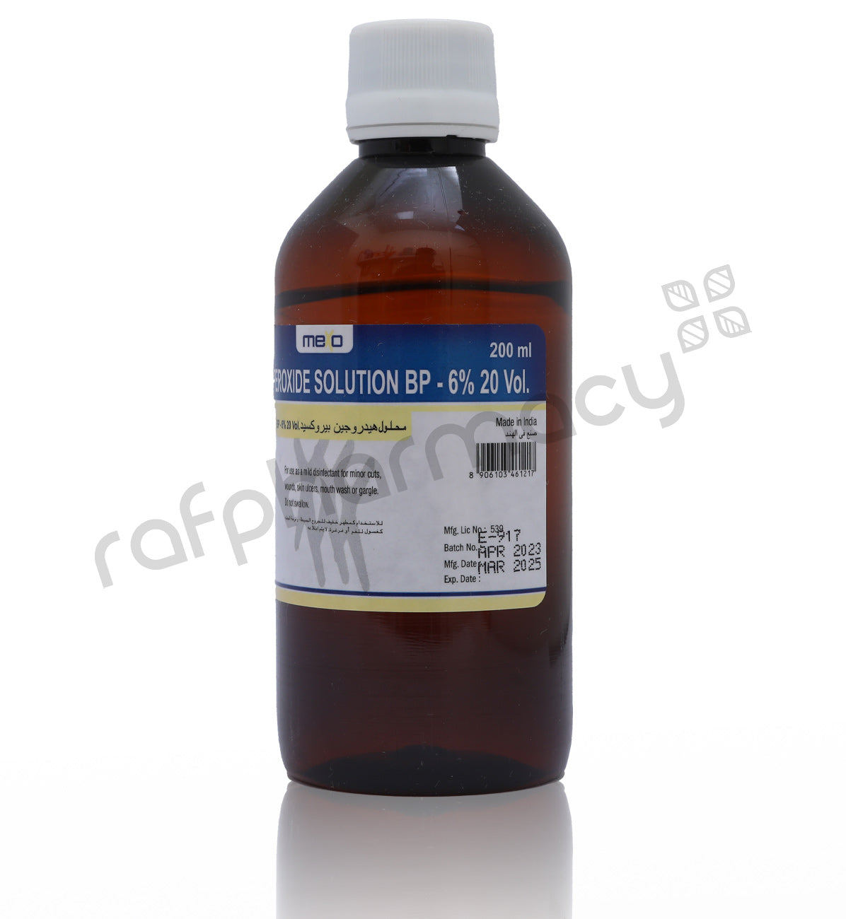 Mexo Hydrogen Peroxide 6% 200ml