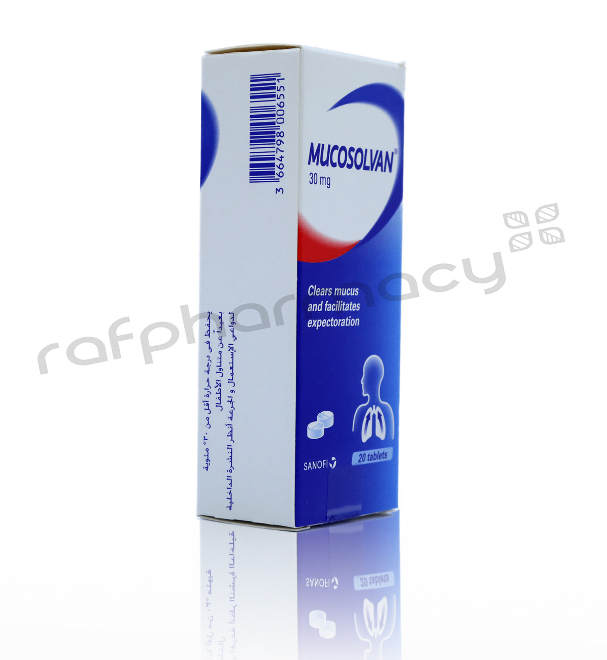 MUCOSOLVAN 30MG/5ML SYRUP 100ML