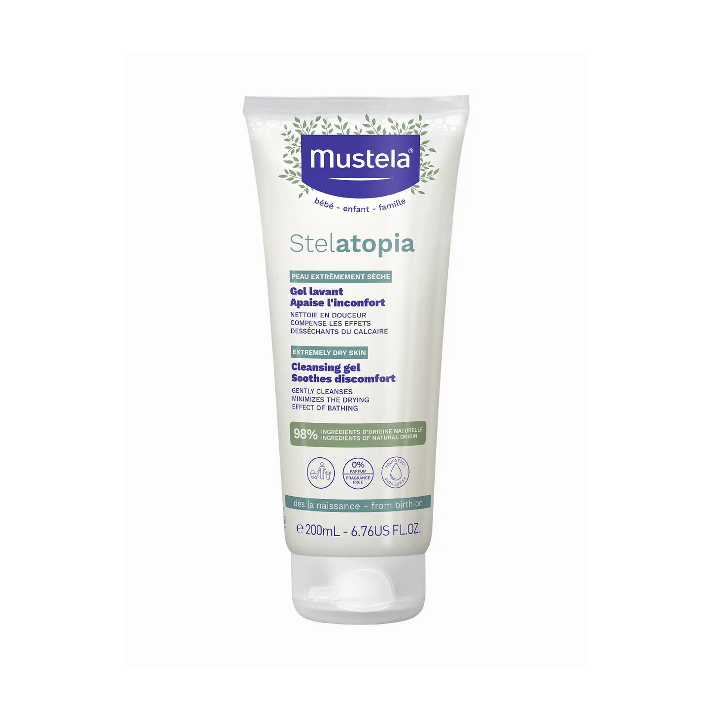 Mustela Stelatopia Cleansing Gel200ml