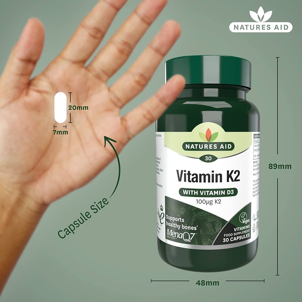 N-Aid Vitamin K2 100mcg Capsule 30'S