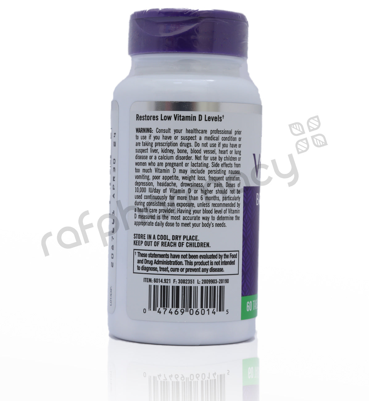 NATROL VITAMIN D3 10,000IU TABLETS 60'S